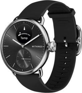 a close up of a watch