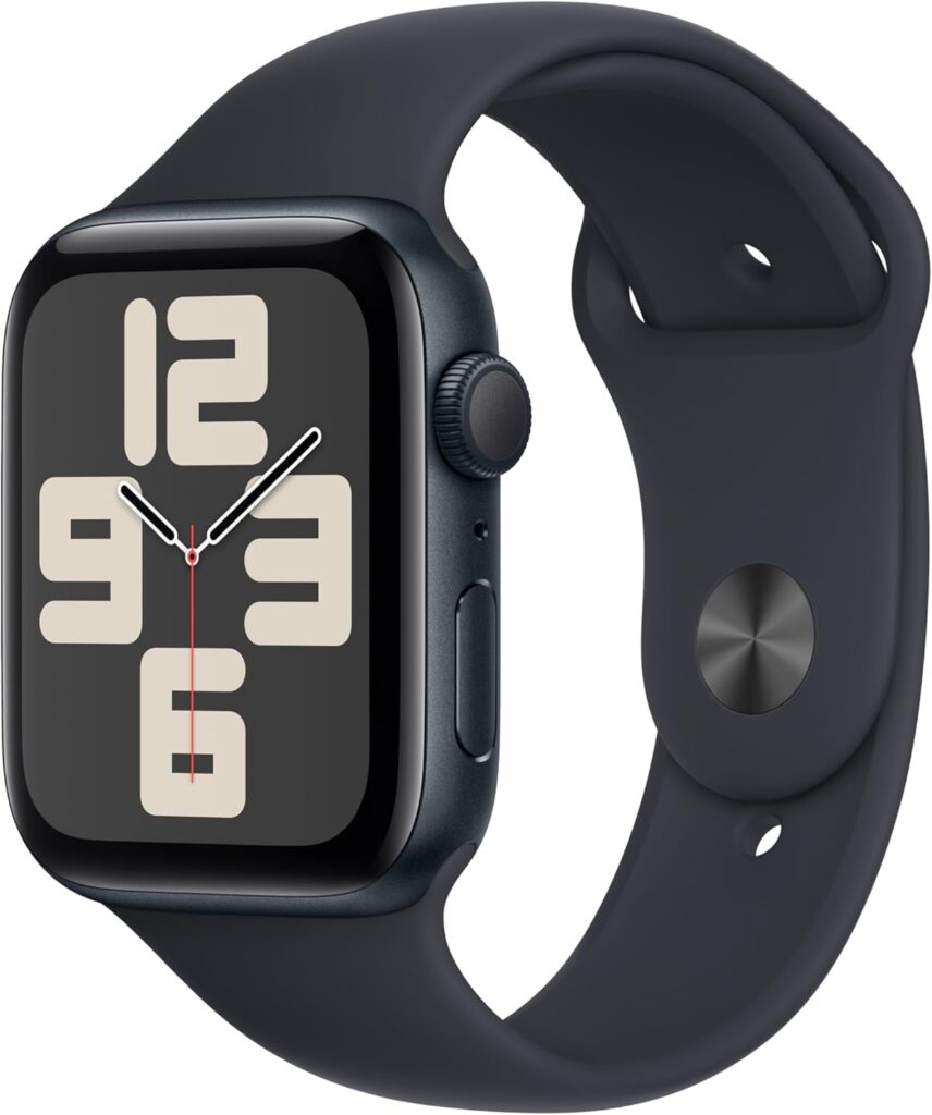 a midnight color Apple watch SE 2