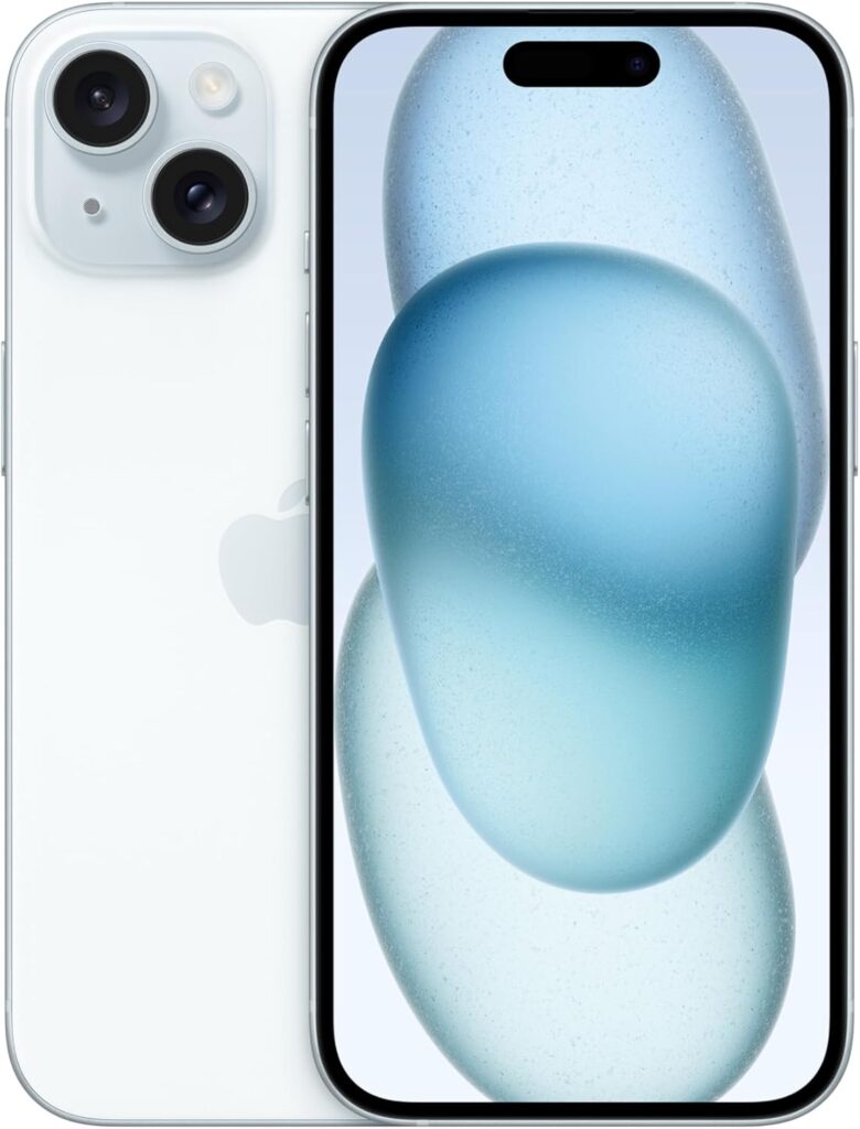 a blue color iPhone 15