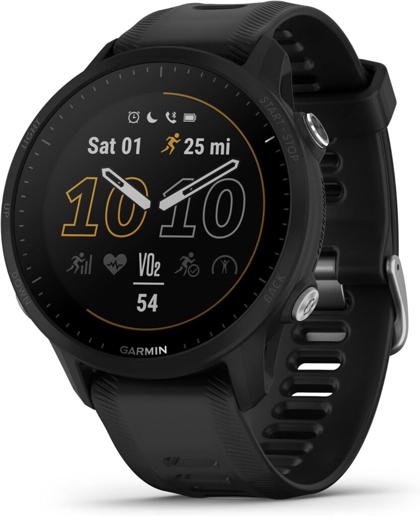 a close photo of Garmin Forerunner 955